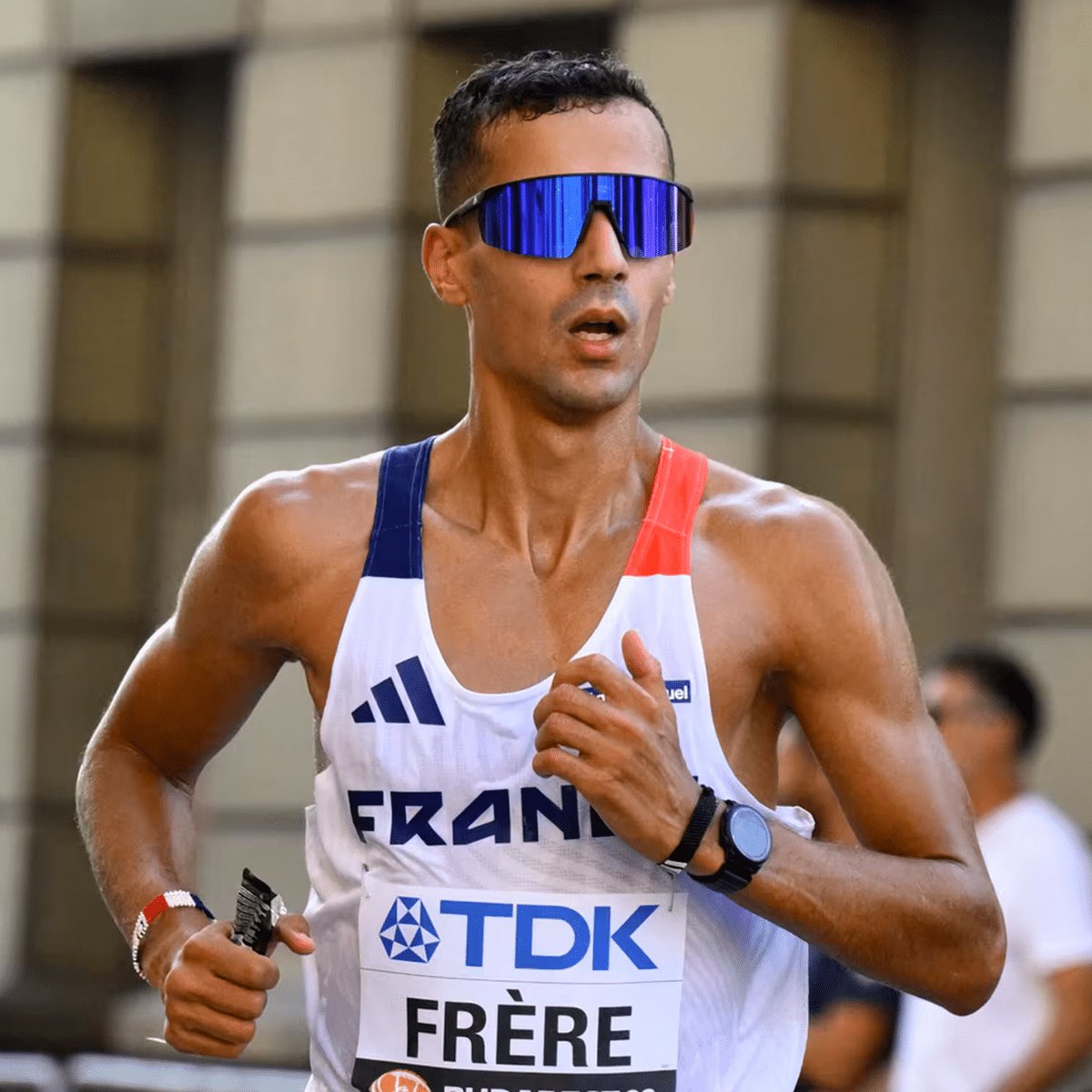 Mehdi Frère aux Championnats du Monde de Marathon, Budapest 2023